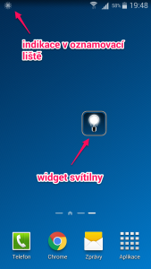 Tiny FlashLIght - Widget